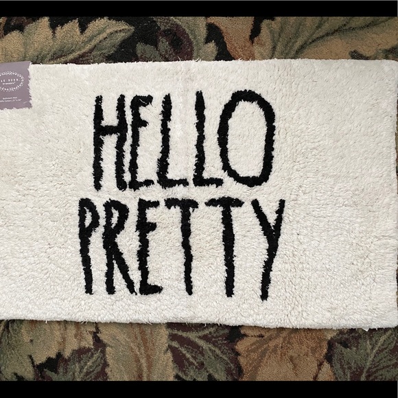 Rae Dunn Hello Pretty Cotton Bath M… - Picture 4 of 4